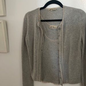 Blumarine Cashmere Cardigan Set